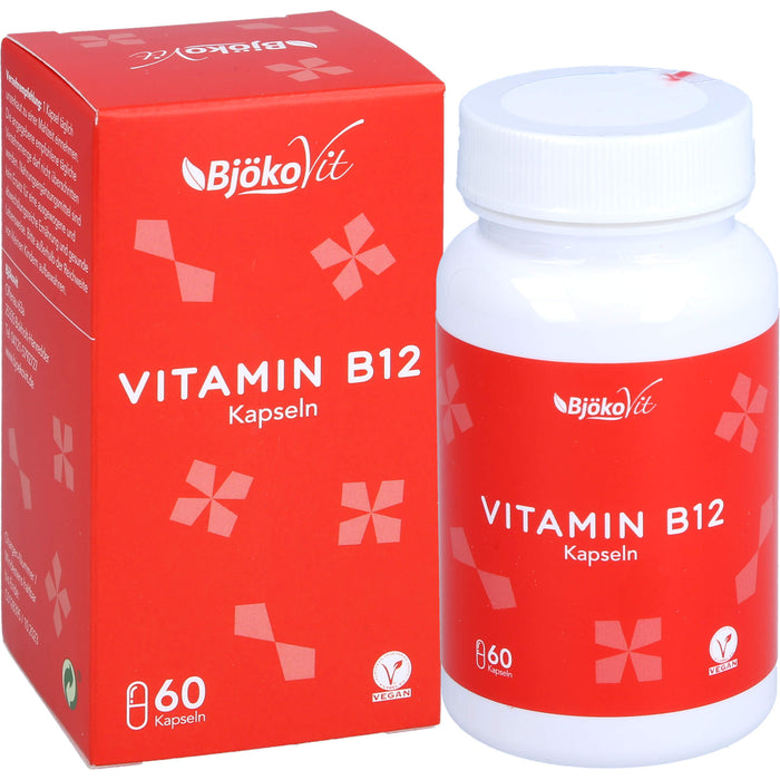 BjökoVit Vitamin B12 Vegi-Kapseln, 60 pcs. Capsules