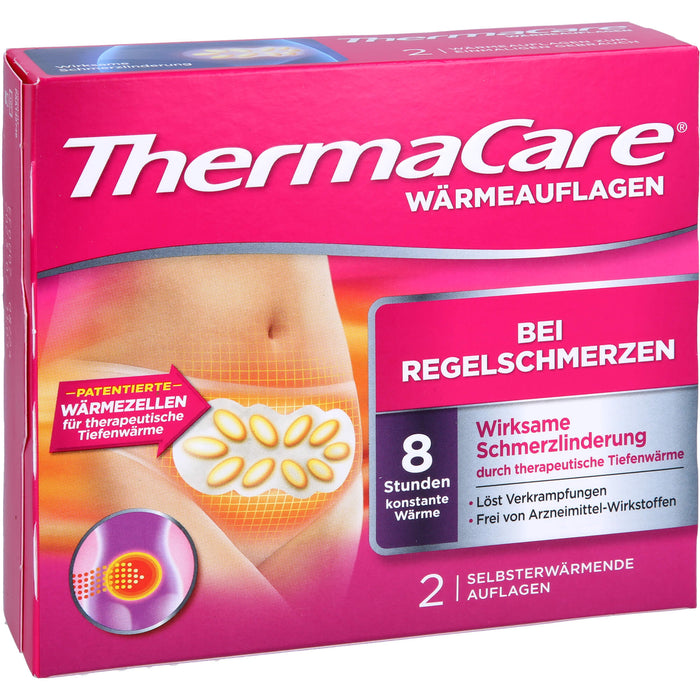 ThermaCare Wärmeauflagen bei Regelschmerzen, 2 pc Pansement