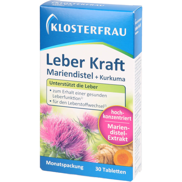 KLOSTERFRAU Leber Kraft Tabletten, 30 pc Tablettes