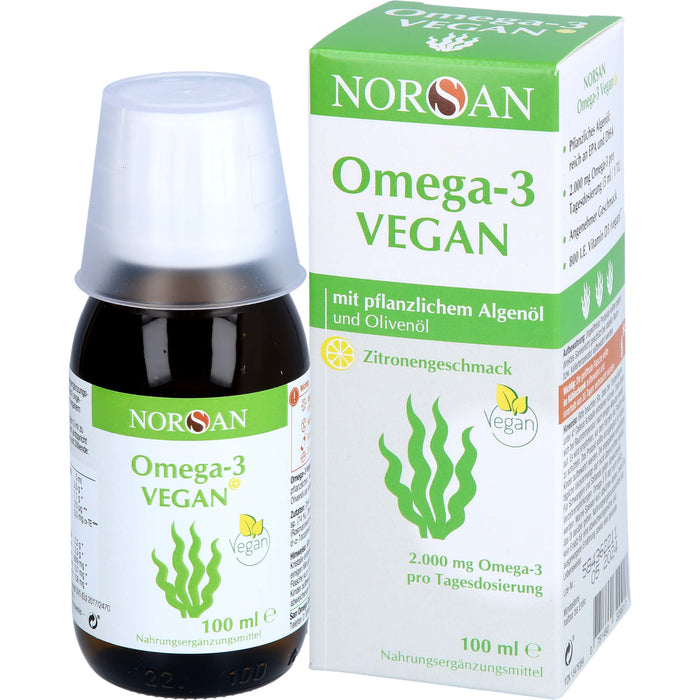 NORSAN Omega-3 vegan Flüssigkeit, 100 ml Lösung