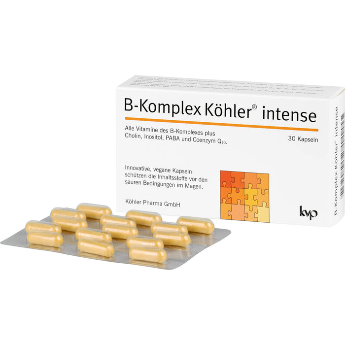 B-Komplex Köhler intense Kapseln, 30 pcs. Capsules