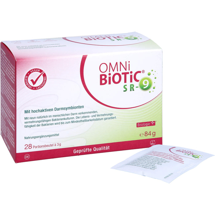 OMNi-BiOTiC SR-9 Portionsbeutel mit hochaktiven Darmsymbionten, 28 St. Beutel