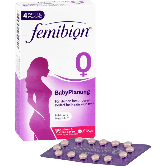 femibion 0 BabyPlanung Tabletten, 28 St. Tabletten