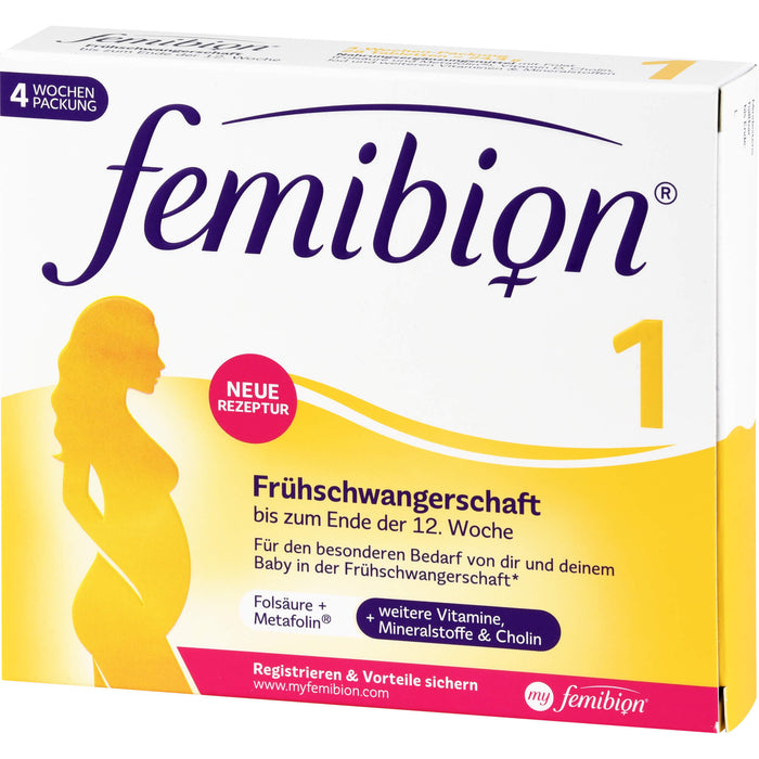 Femibion 1 Frühschwangerschaft Tabletten, 28 pcs. Tablets