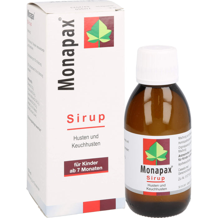 Monapax Sirup bei Husten und Keuchhusten, 150 ml Lösung