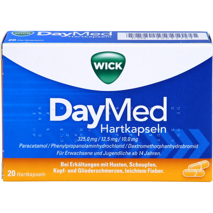 WICK DayMed Hartkapseln, 20 pcs. Capsules