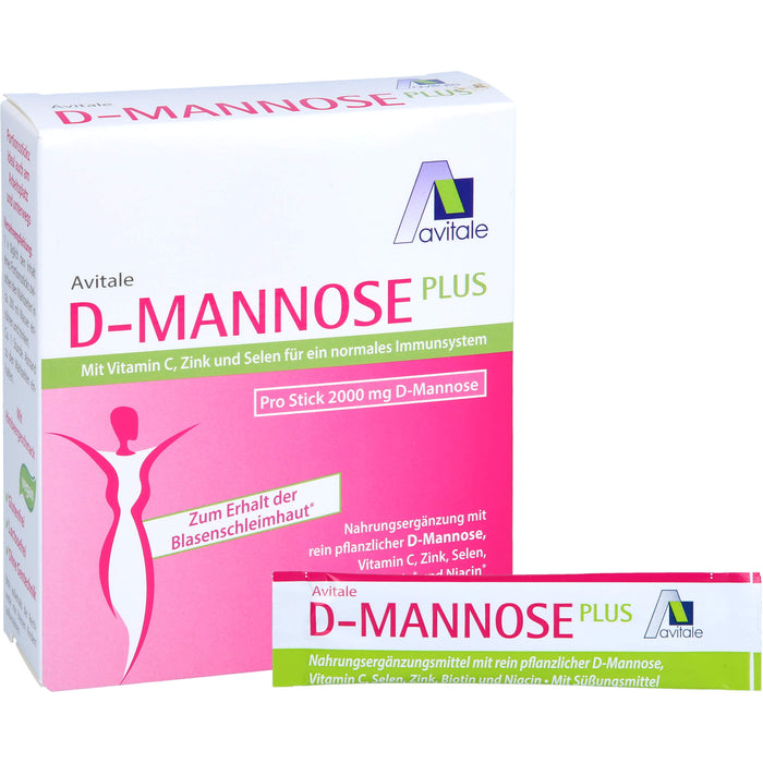 D-Mannose Plus 2000mg Sticks m. Vit. u. Mineralst., 15X2.47 g PUL