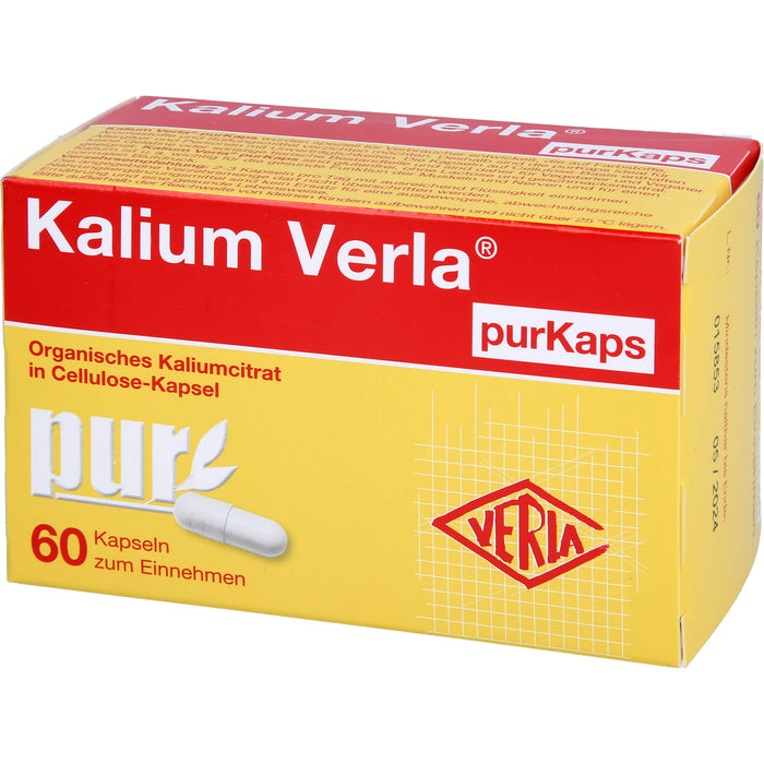 Kalium Verla purKaps, Kapseln, 60 St. Kapseln