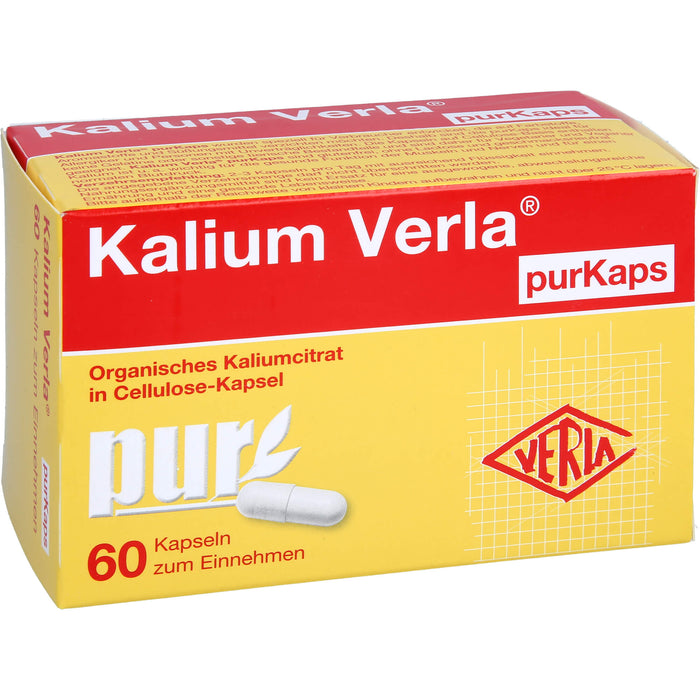 Kalium Verla purKaps, Kapseln, 60 St. Kapseln