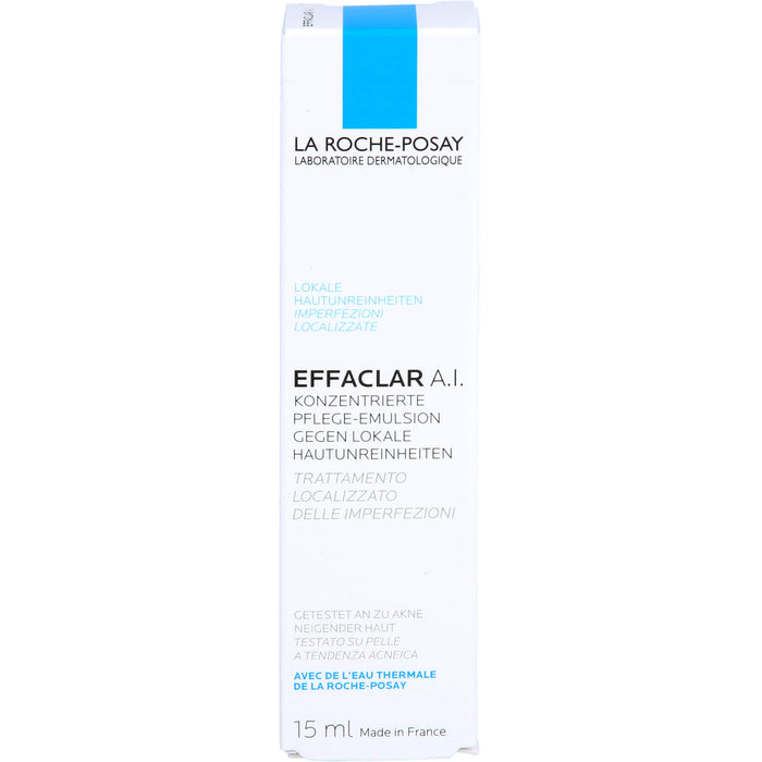 ROCHE POSAY Effaclar AI gegen lok. Unreinheiten, 15 ml Creme