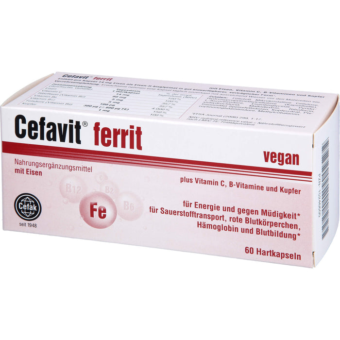 Cefavit ferrit, 60 St. Kapseln