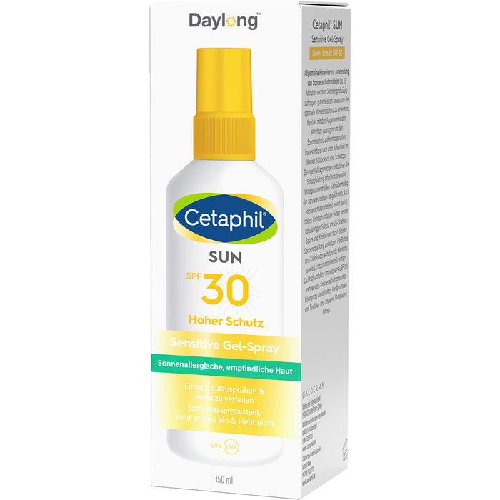 CETAPHIL Sun Daylong SPF30 Sensitive Gel-Spray, 150 ml Lösung