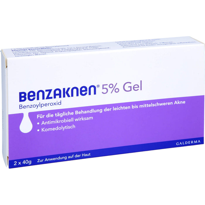 BENZAKNEN 5% Gel, 80 g Gel