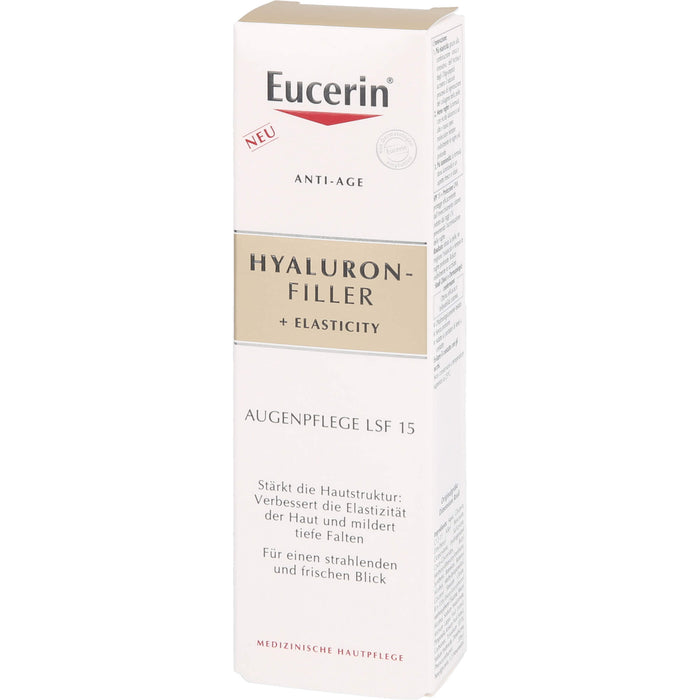 Eucerin Anti-Age Hyaluron-Filler +Elasticity Auge, 15 ml Crème