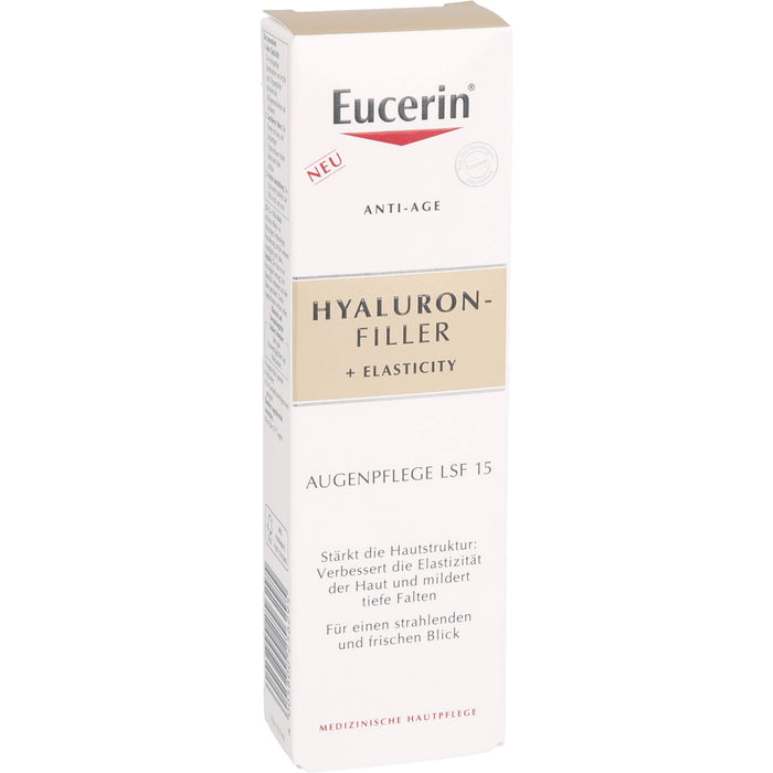 Eucerin Anti-Age Hyaluron-Filler +Elasticity Auge, 15 ml Cream