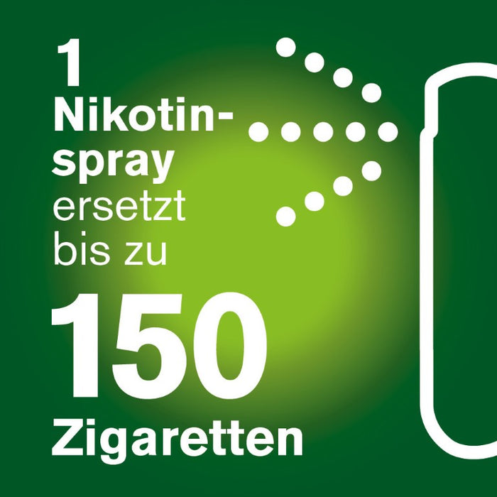 nicorette fruit & mint Spray zur Anwendung in der Mundhöhle, 2 pcs. Spray