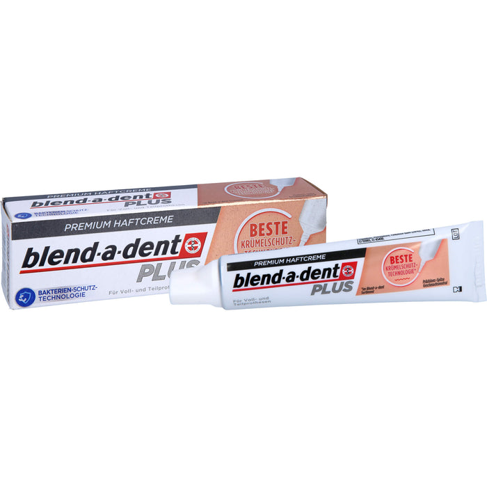 blend-a-dent Plus Premium Haftcreme Krümelschutz, 40 g Crème