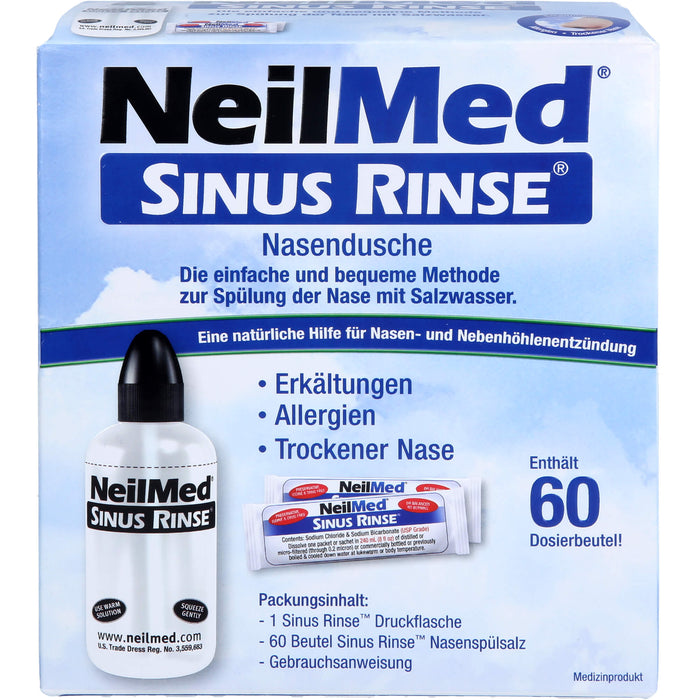 NeilMed SINUS RINSE Nasendusche, 60 St. Beutel