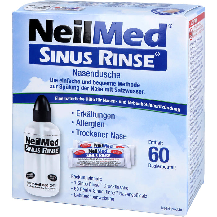 NeilMed SINUS RINSE Nasendusche, 60 St. Beutel