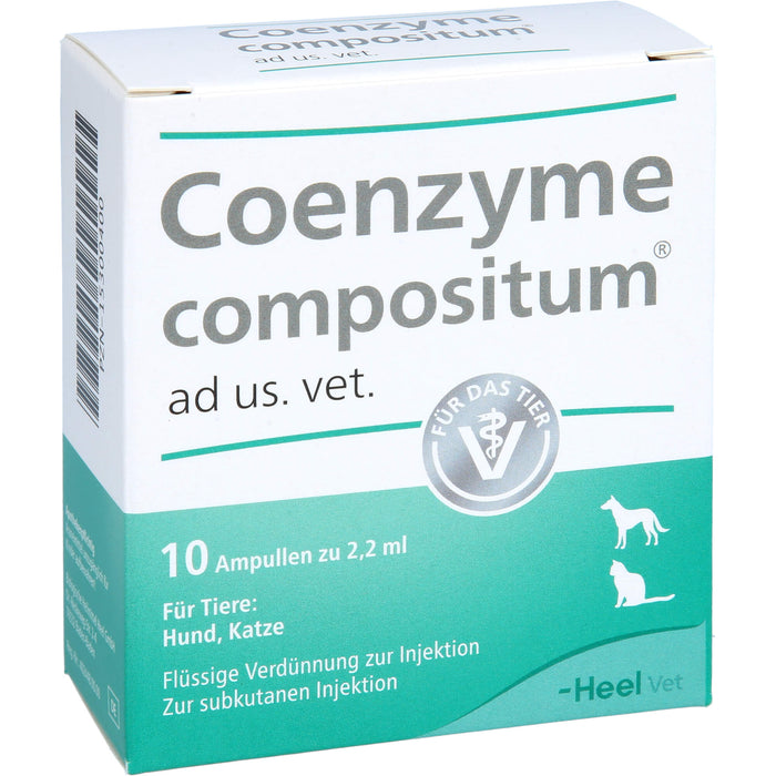 Coenzyme compositum ad us. vet. flüssige Verdünnung für Hund und Katze, 10 pcs. Ampoules