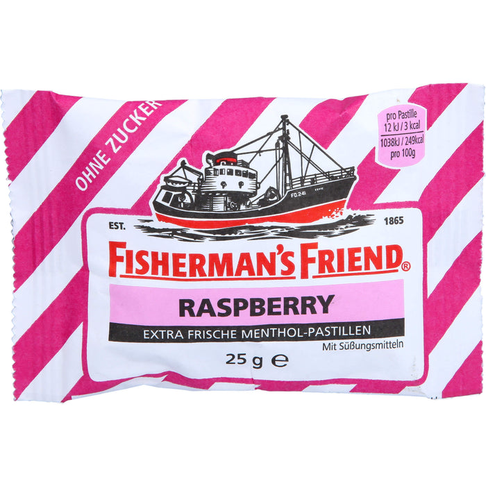 Fishermans Friend Raspberry o.Z., 25 g PAS