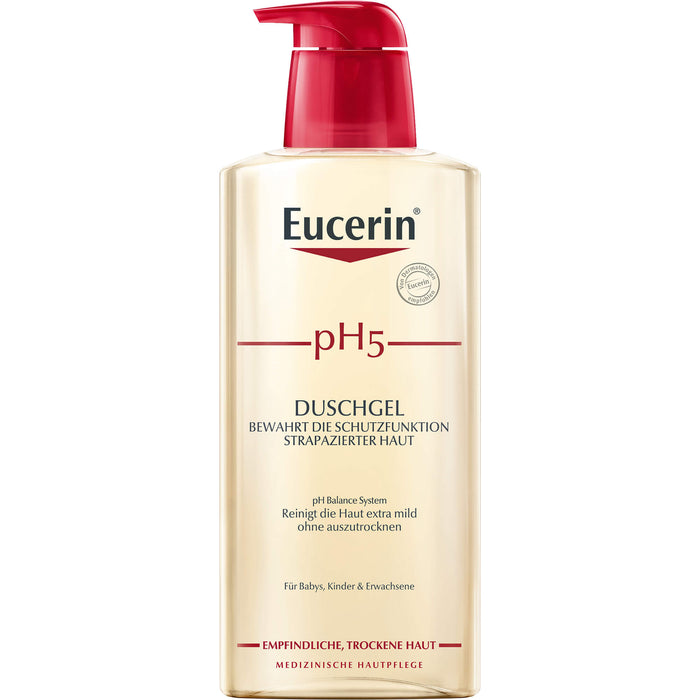 Eucerin pH5 Duschgel für trockene, empfindliche Haut, 400 ml Gel douche