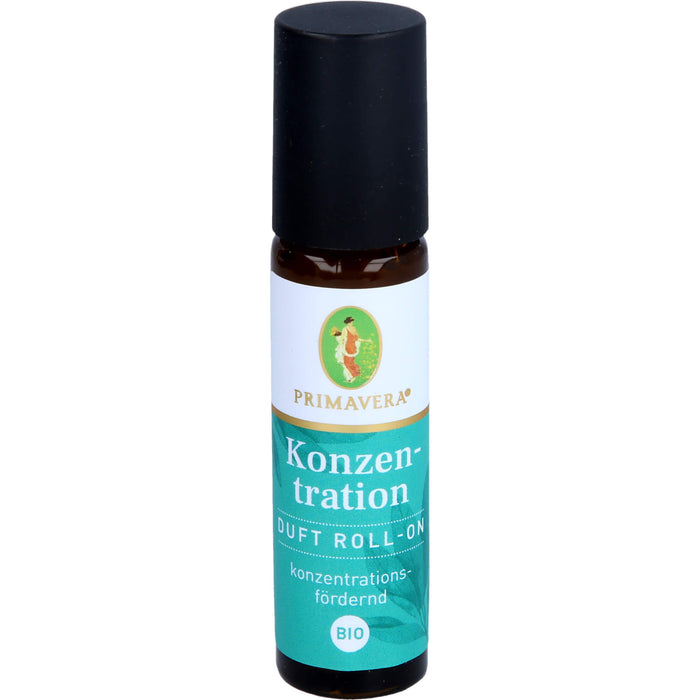 PRIMAVERA Konzentration Duft Roll-On Bio, 10 ml Solution