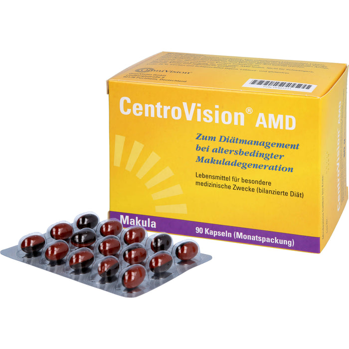 CentroVision AMD Kapseln bei altersbedingter Makuladegeneration, 90 pc Capsules