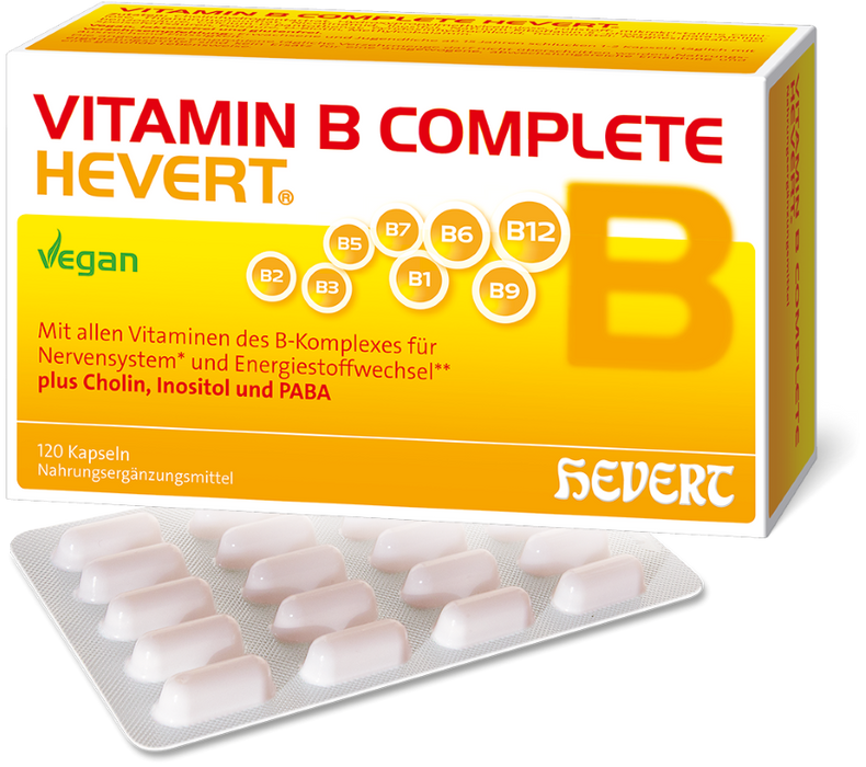 Vitamin B Complete Hevert Kapseln, 120 pc Capsules