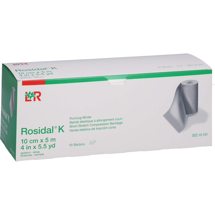 ROSIDAL K Binde 10 cmx5 m steril einz.verpackt, 10 St BIN