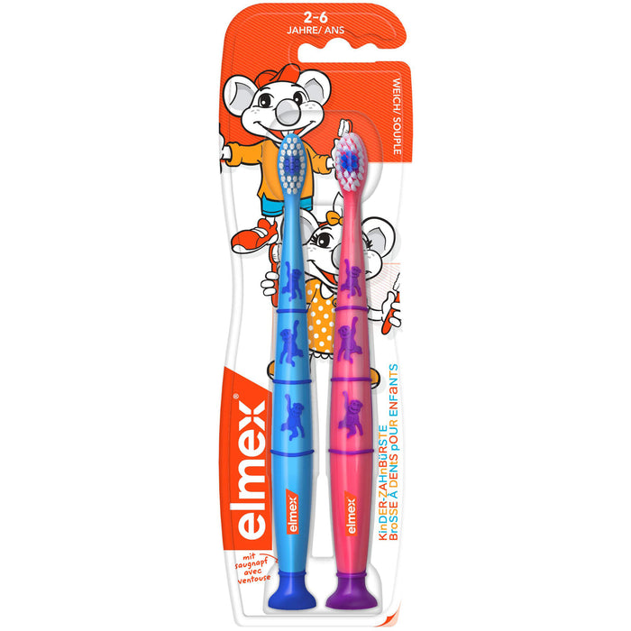 elmex Kinder Zahnbürste Duo Pack, 2 St ZBU