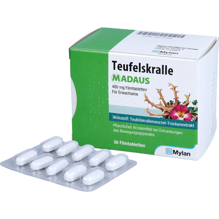 Teufelskralle MADAUS Filmtabletten, 50 pc Tablettes