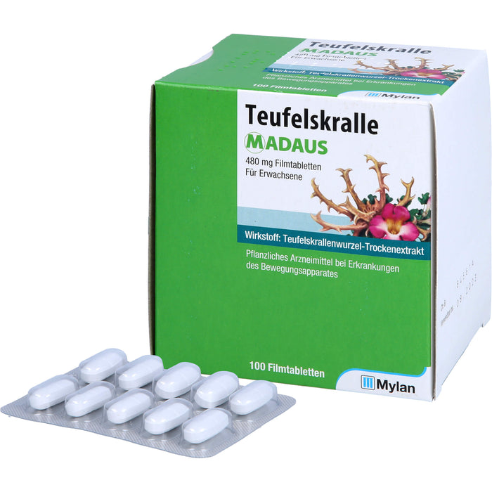 Teufelskralle MADAUS Filmtabletten, 100 pc Tablettes