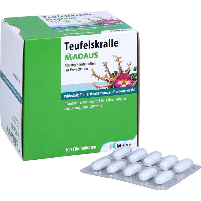 Teufelskralle MADAUS Filmtabletten, 100 St. Tabletten