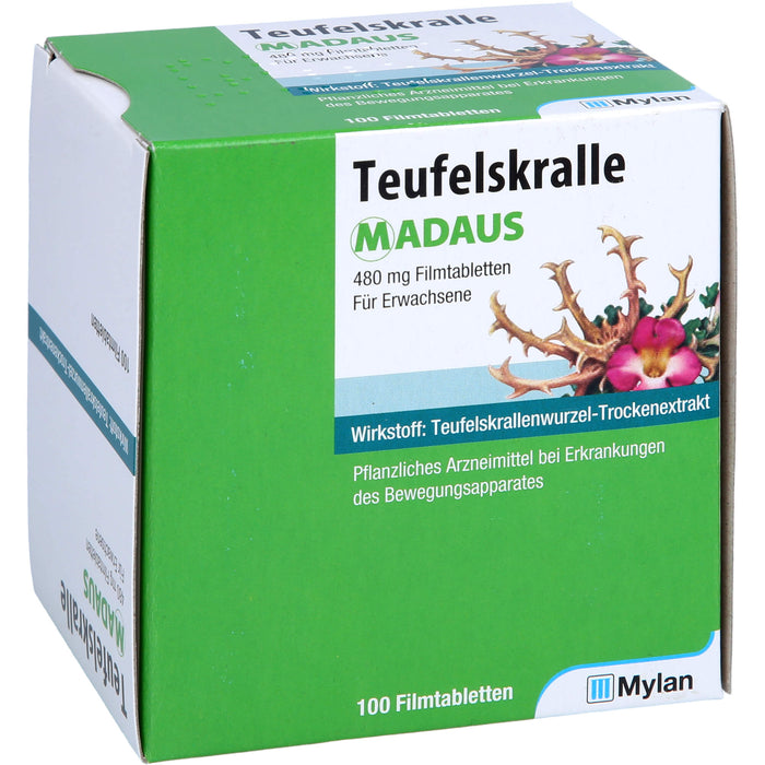 Teufelskralle MADAUS Filmtabletten, 100 pc Tablettes