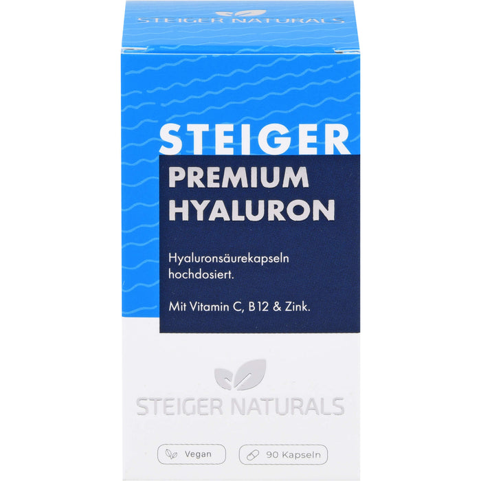 STEIGER NATURALS Premium Hyaluron Kapseln, 90 pcs. Capsules