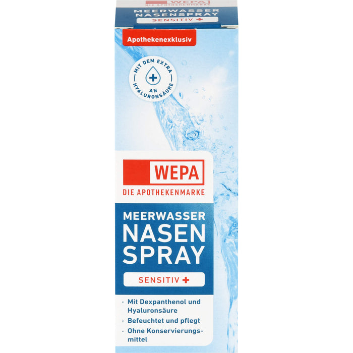 WEPA Meerwasser Nasenspray sensitiv+, 20 ml Solution