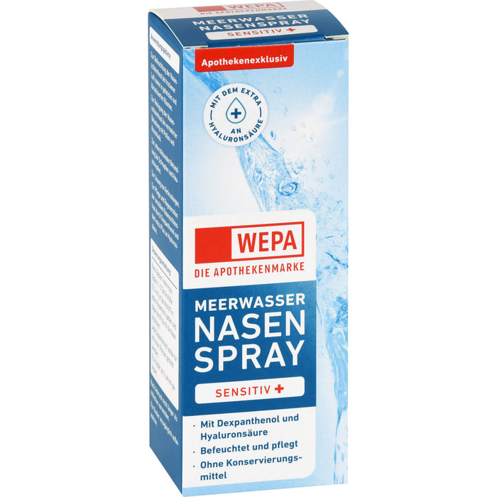 WEPA Meerwasser Nasenspray sensitiv+, 20 ml Solution