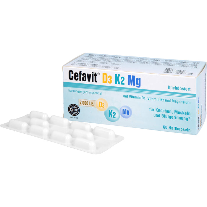 Cefavit D3 K2 Mg 7,000 I.E., 60 St HKP