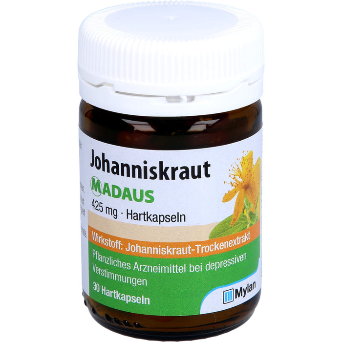 Johanniskraut MADAUS 425 mg Hartkapseln, 30 pcs. Capsules