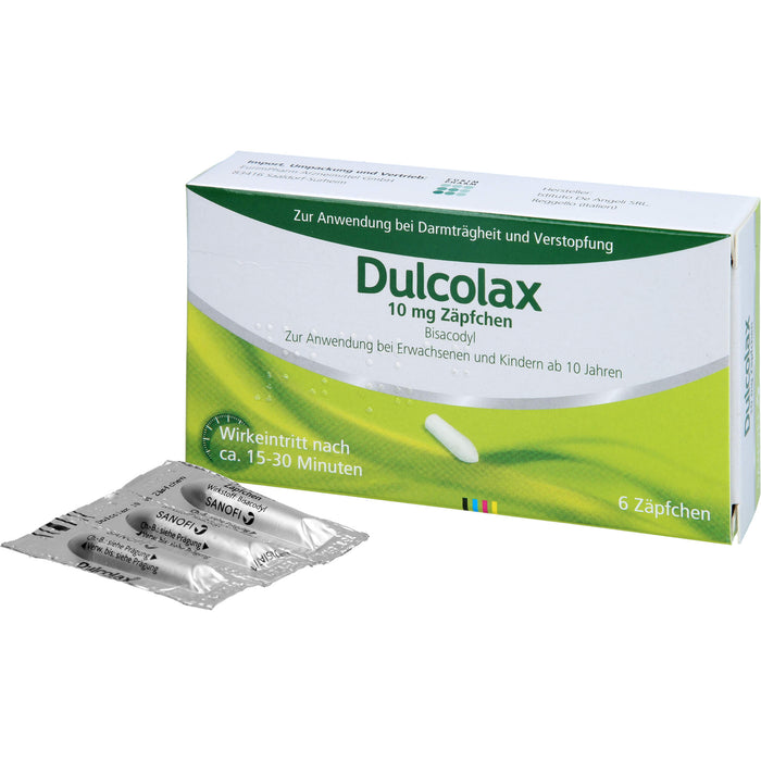 Dulcolax Zäpfchen Reimport EurimPharm, 5 pcs. Suppositories