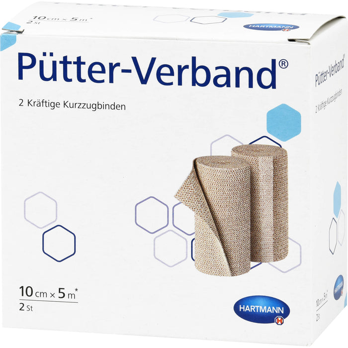 PÜTTER Verband 10 cmx5 m, 2 St BIN