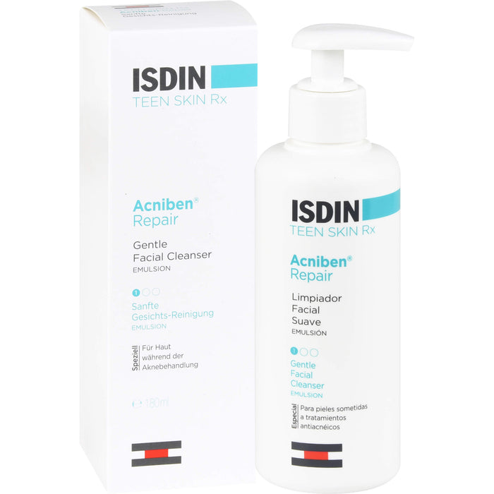 ISDIN Acniben Repair Reinigungsemulsion, 180 ml EMU