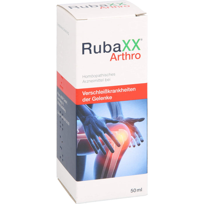 RubaXX Arthro Mischung bei Verschleißkrankheiten der Gelenke, 50 ml Lösung