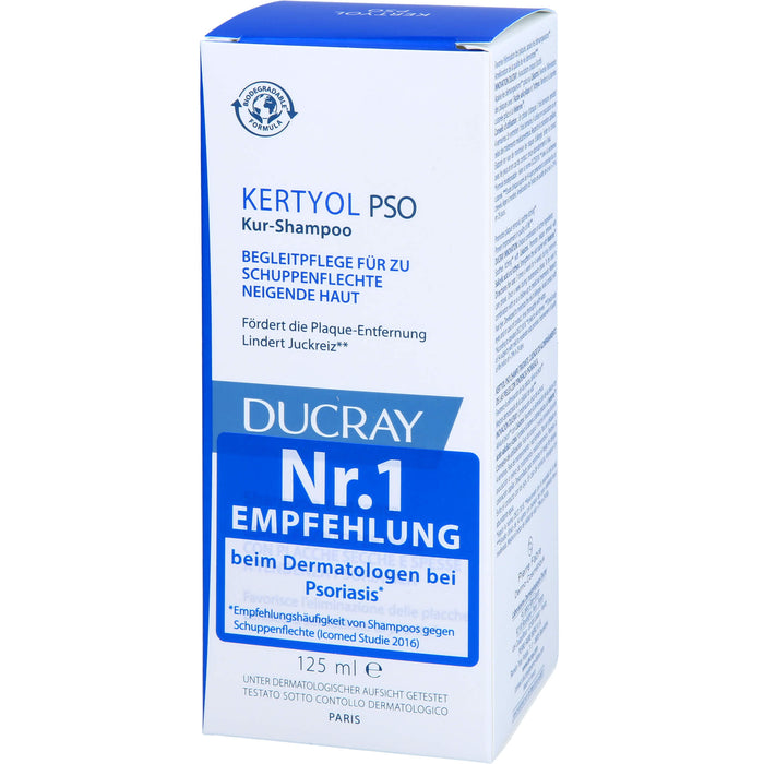 DUCRAY Kertyol P.S.O. ausgleichendes Kur-Shampoo, 125 ml Shampoing