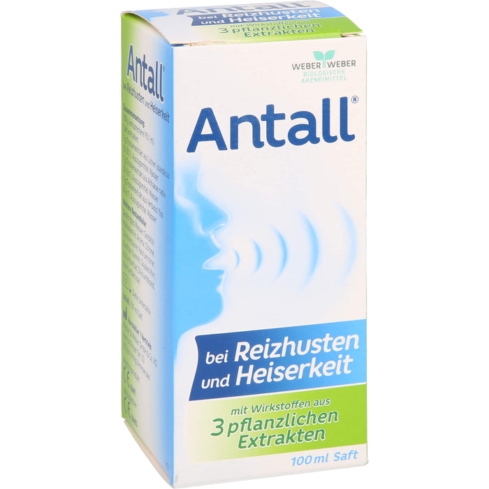 Antall Lösung bei Reizhusten und Heiserkeit, 100 ml Solution