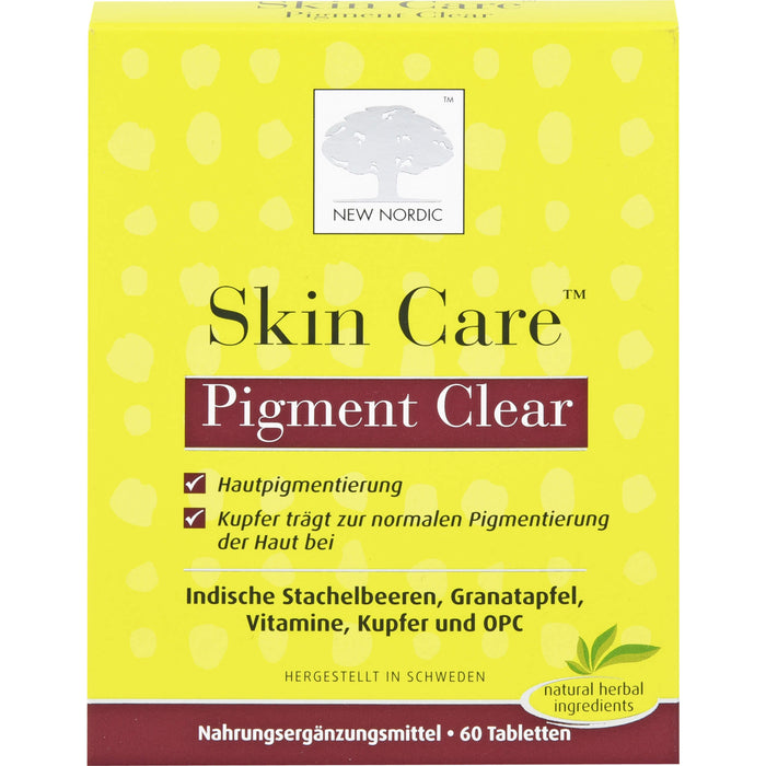 Skin Care Pigment Clear, 60 St TAB