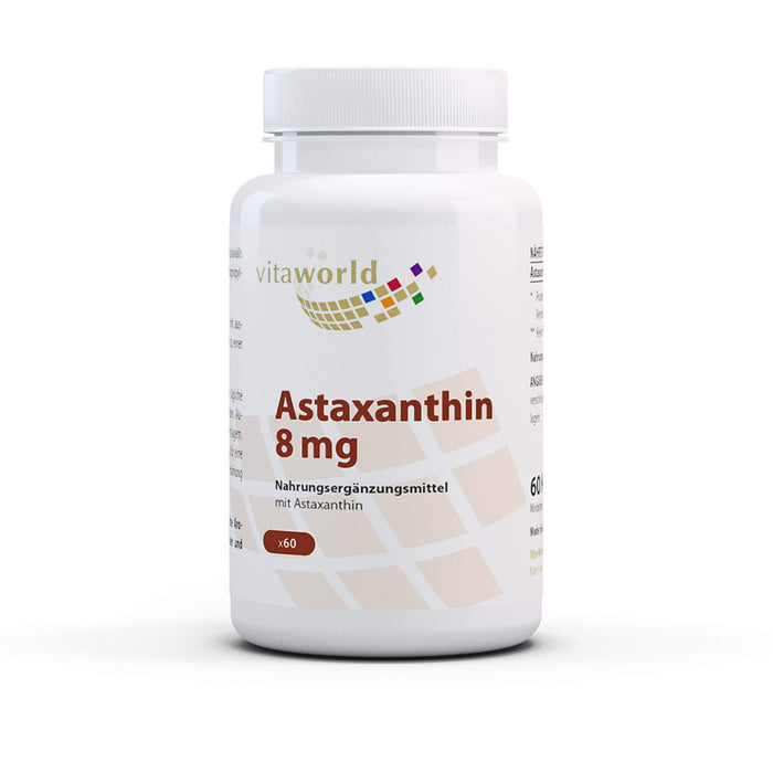 vitaworld Astaxanthin 8 mg Kapseln, 60 pcs. Capsules