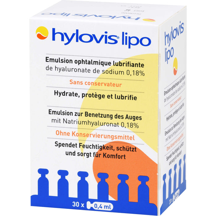 HYLOVIS LIPO, 30 St. Einzeldosispipetten