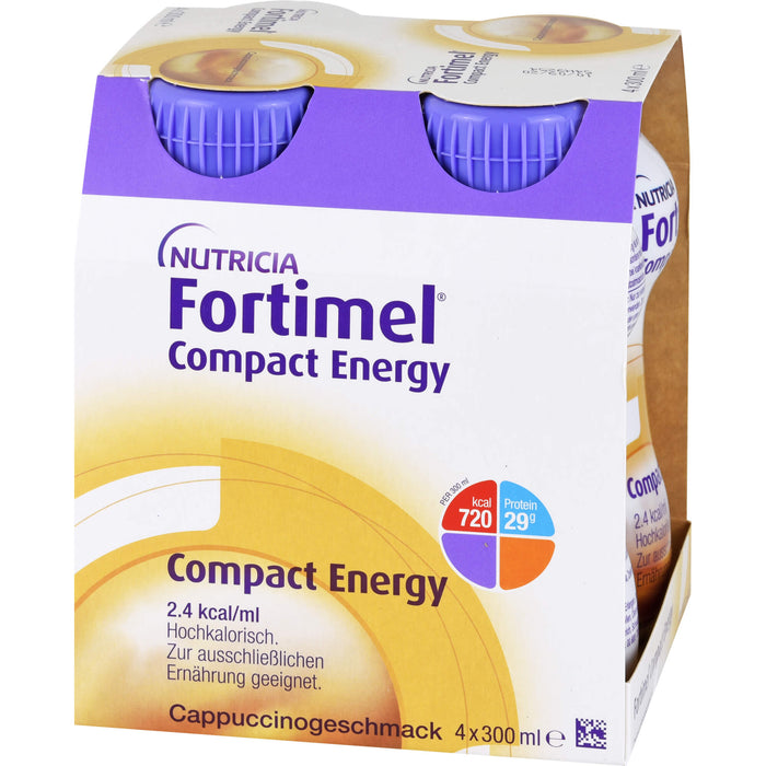 NUTRICIA Fortimel Compact Energy Trinknahrung Cappuccino, 1200 ml Solution